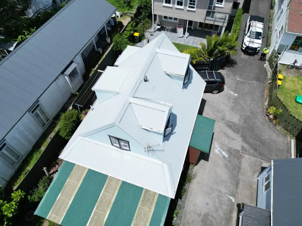 Finished re-roofing work on suburban Auckland home