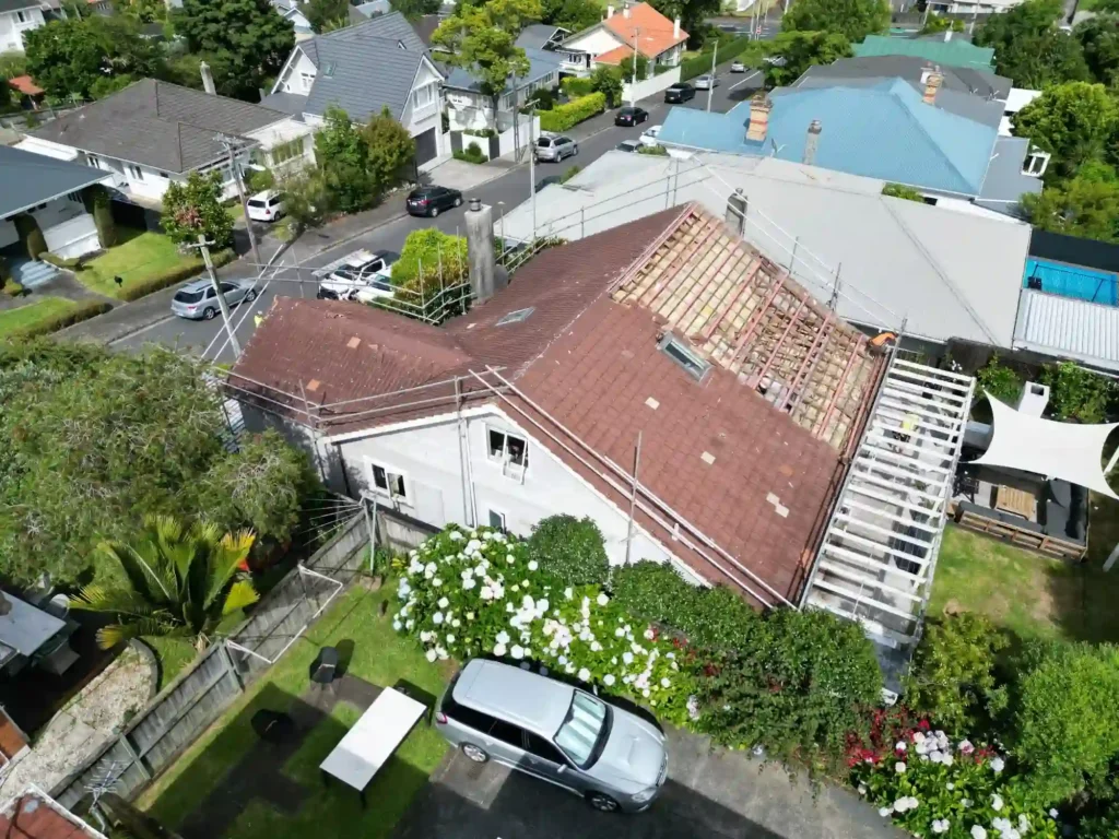 Residential roof repair service by experienced roofers